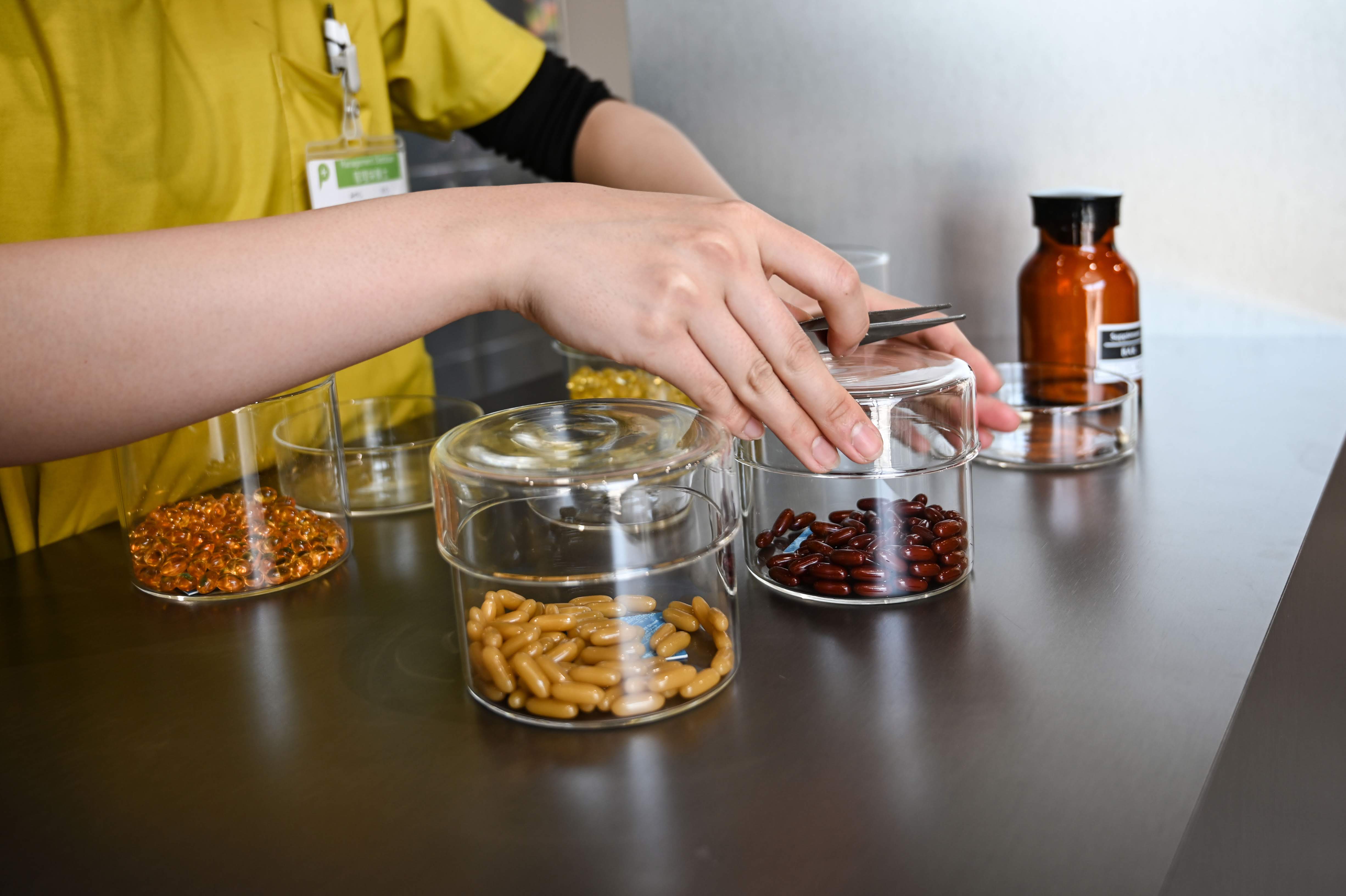 様々なサプリメントを揃えています